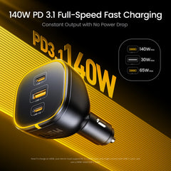165W USB-C Car Charger and 40000mAh Power Bank Set