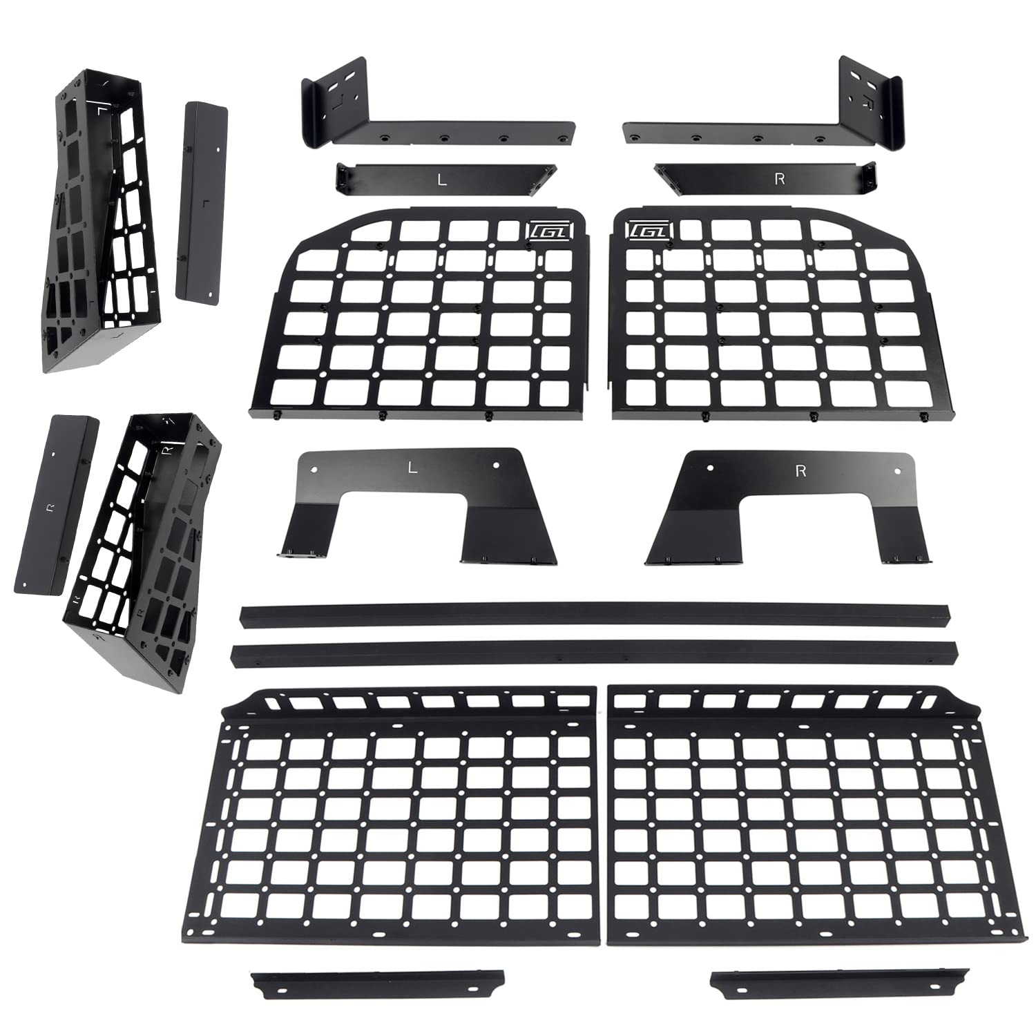 Rear Window Modular Storage Panel and Trunk Shelf