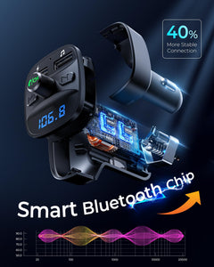 Bluetooth 5.4 FM Transmitter