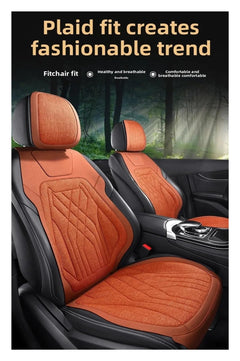 Breathable Flax Universal Seat Cover