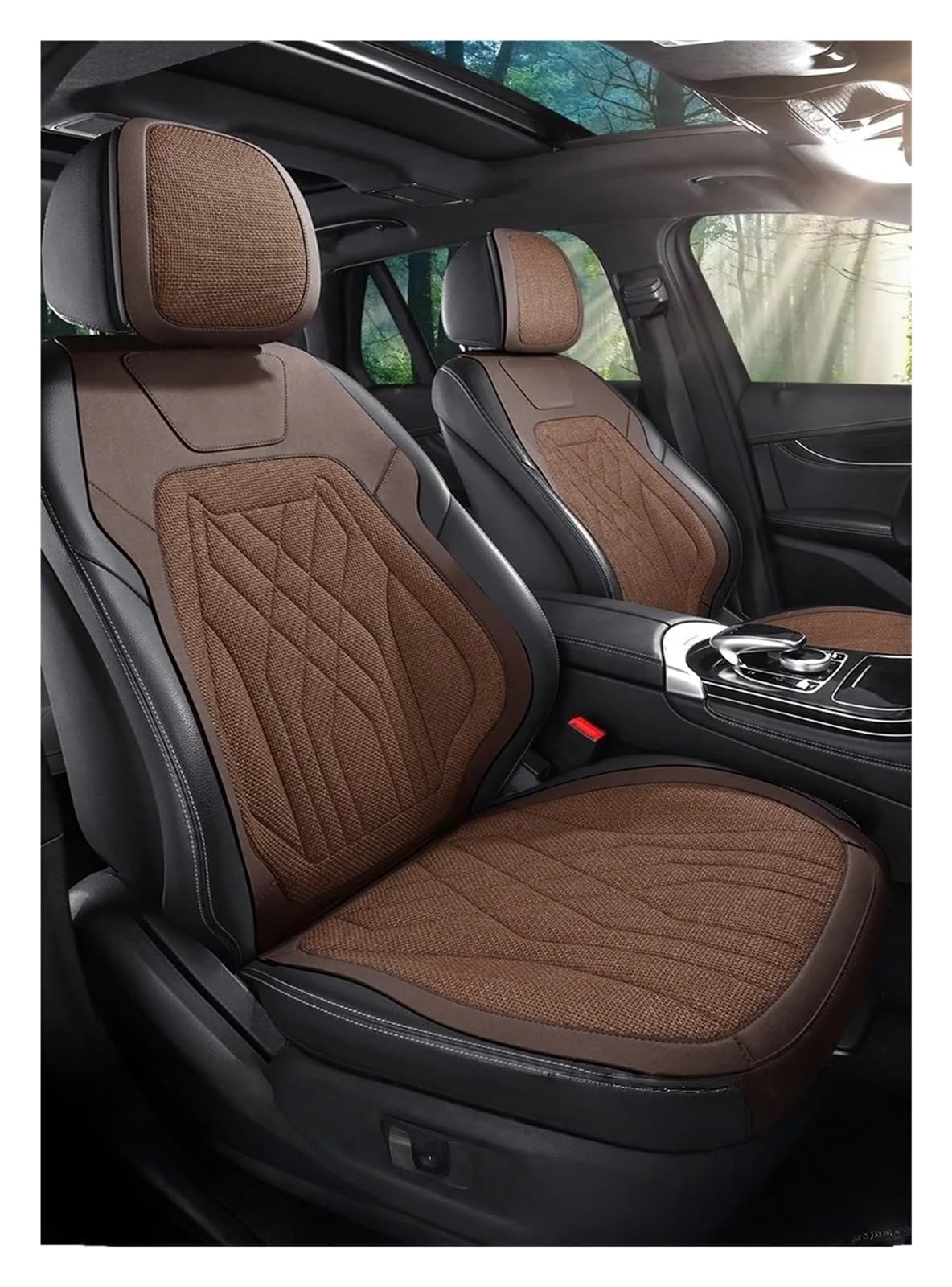 Breathable Flax Universal Seat Cover