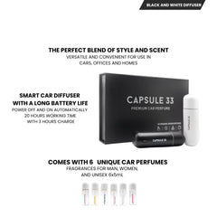 Ultrasonic Car Aroma Diffuser Starter Set