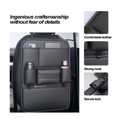 Backseat Organizer with Cup Holders