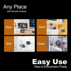 Magnetic Vacuum Suction Phone Mount