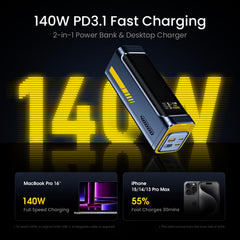 165W USB-C Car Charger and 40000mAh Power Bank Set