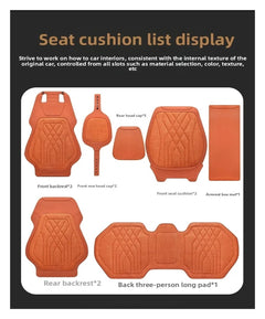 Breathable Flax Universal Seat Cover