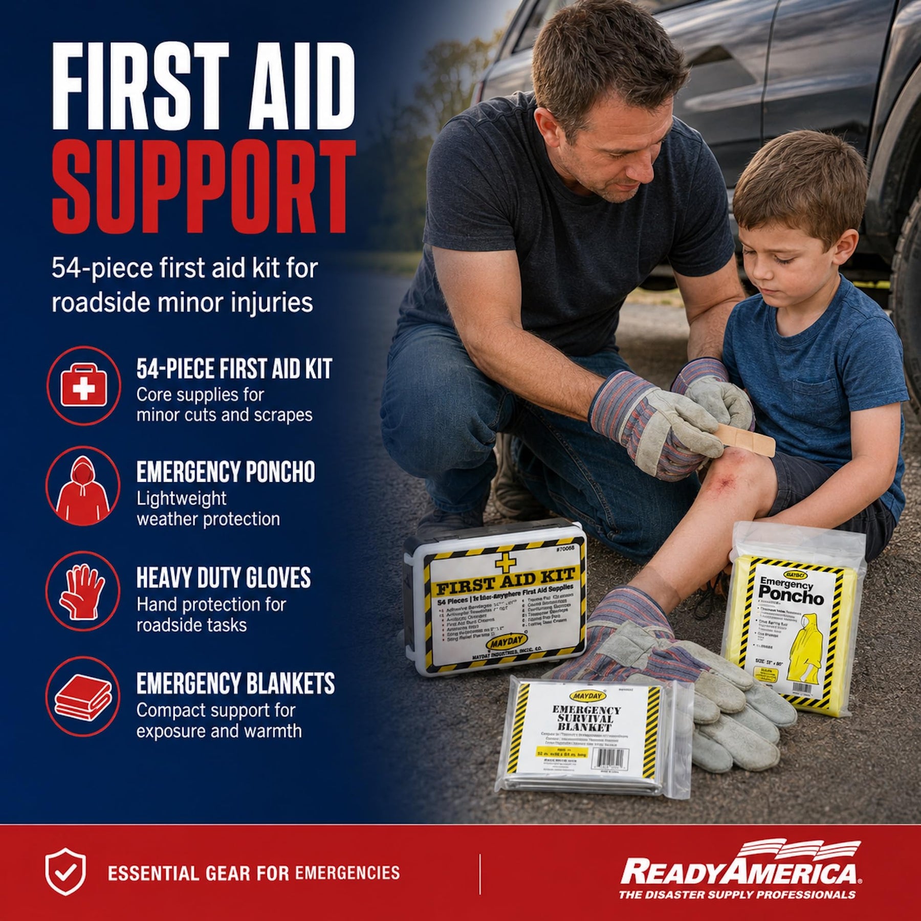 Deluxe Auto Emergency Response Kit
