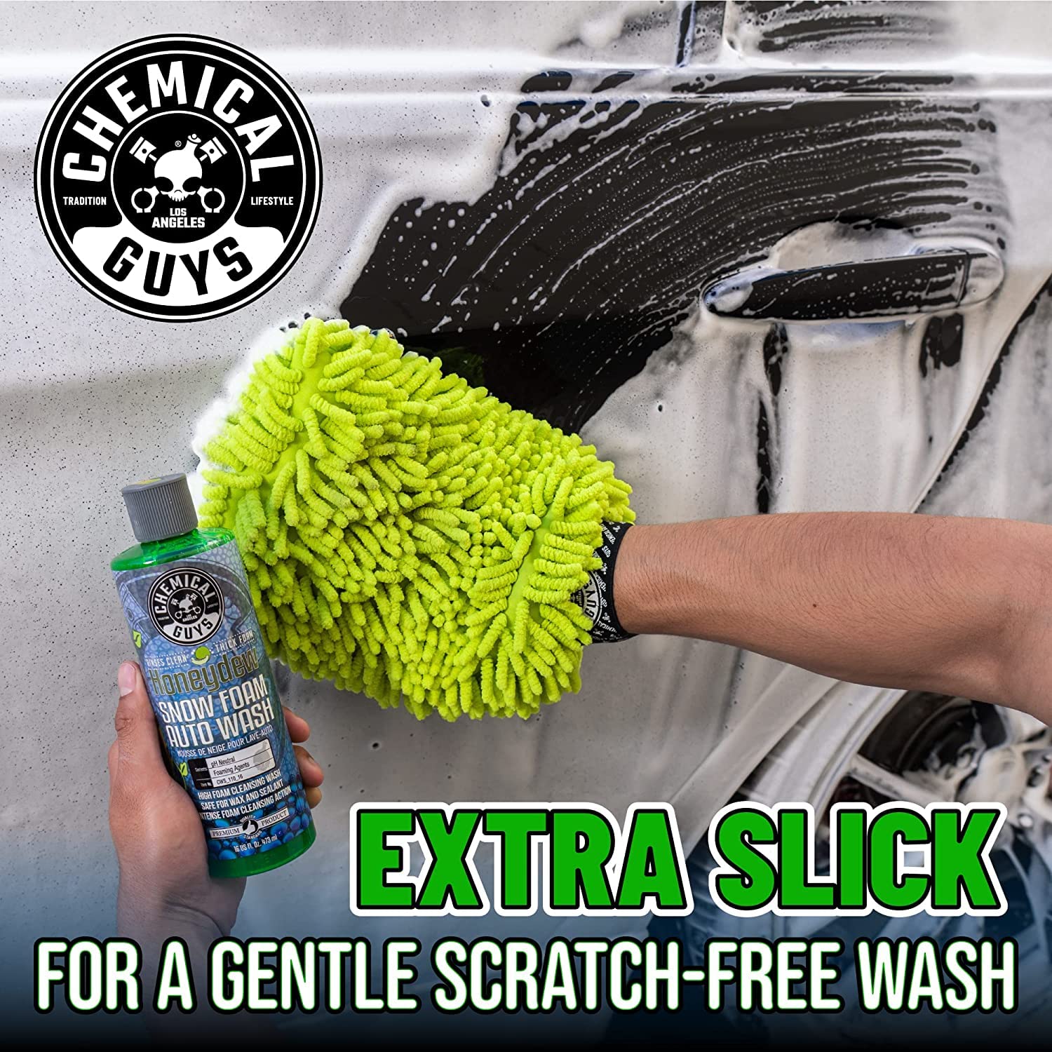 Vehicle Wash Kit with Foam Gun and Cannon Options