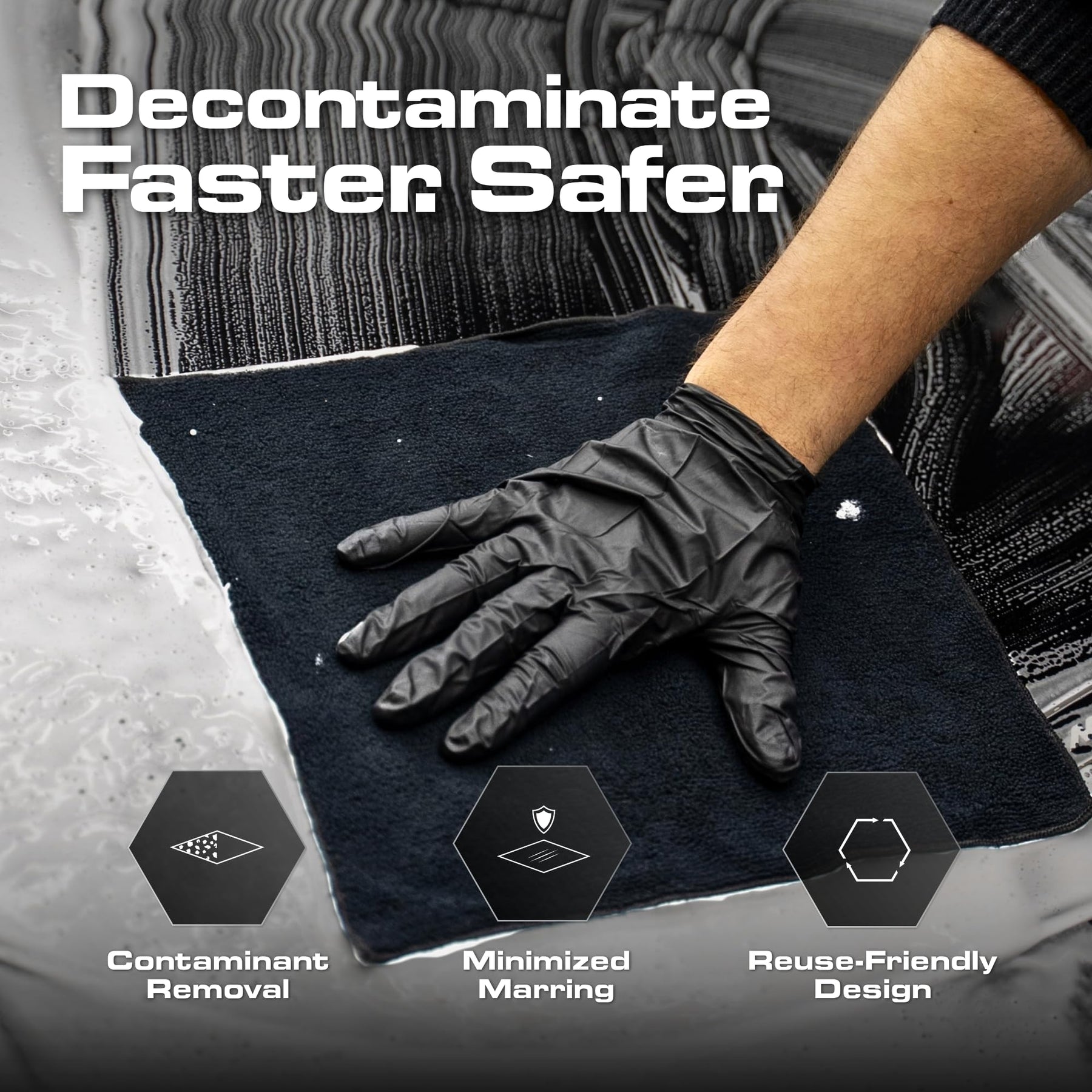 12-Inch Synthetic Clay Detailing Towel