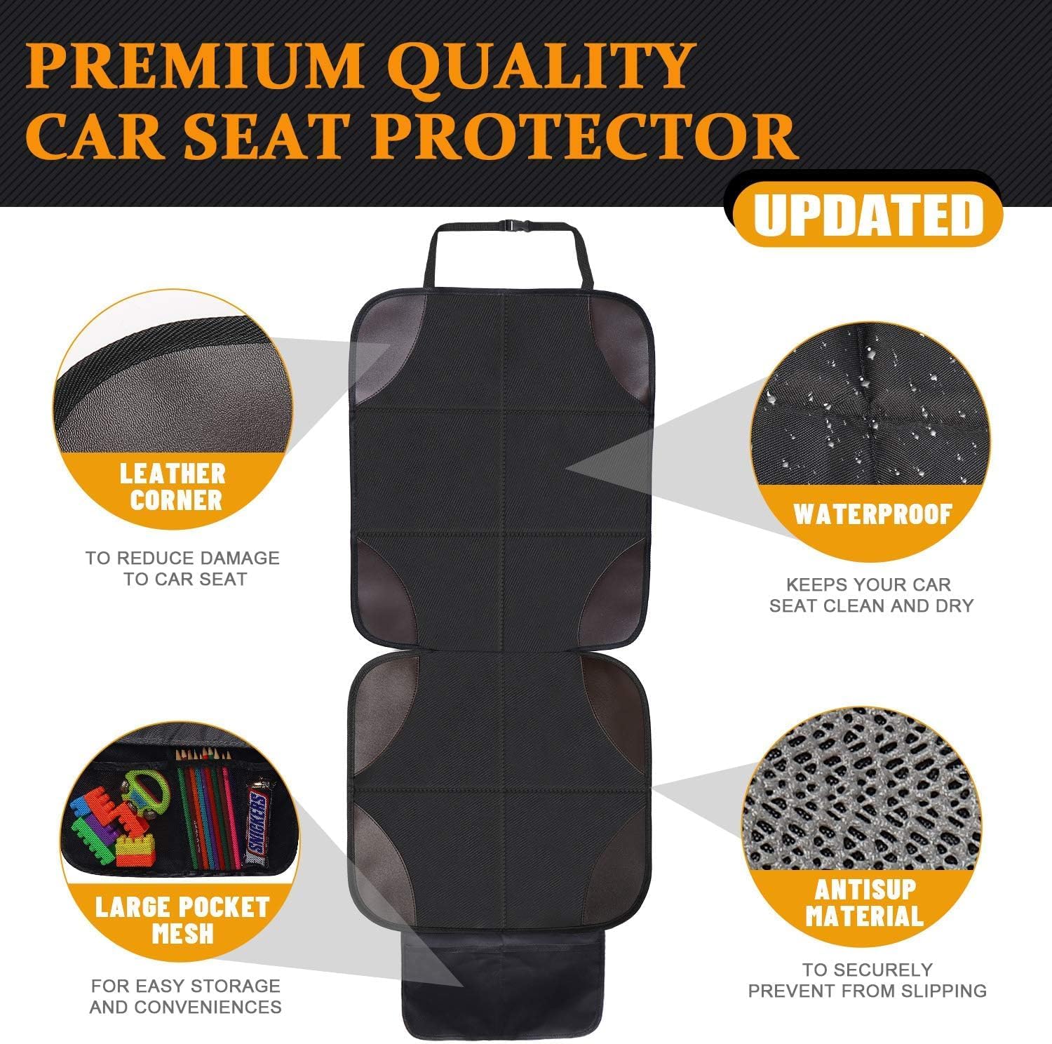 Waterproof Padded Car Seat Protector