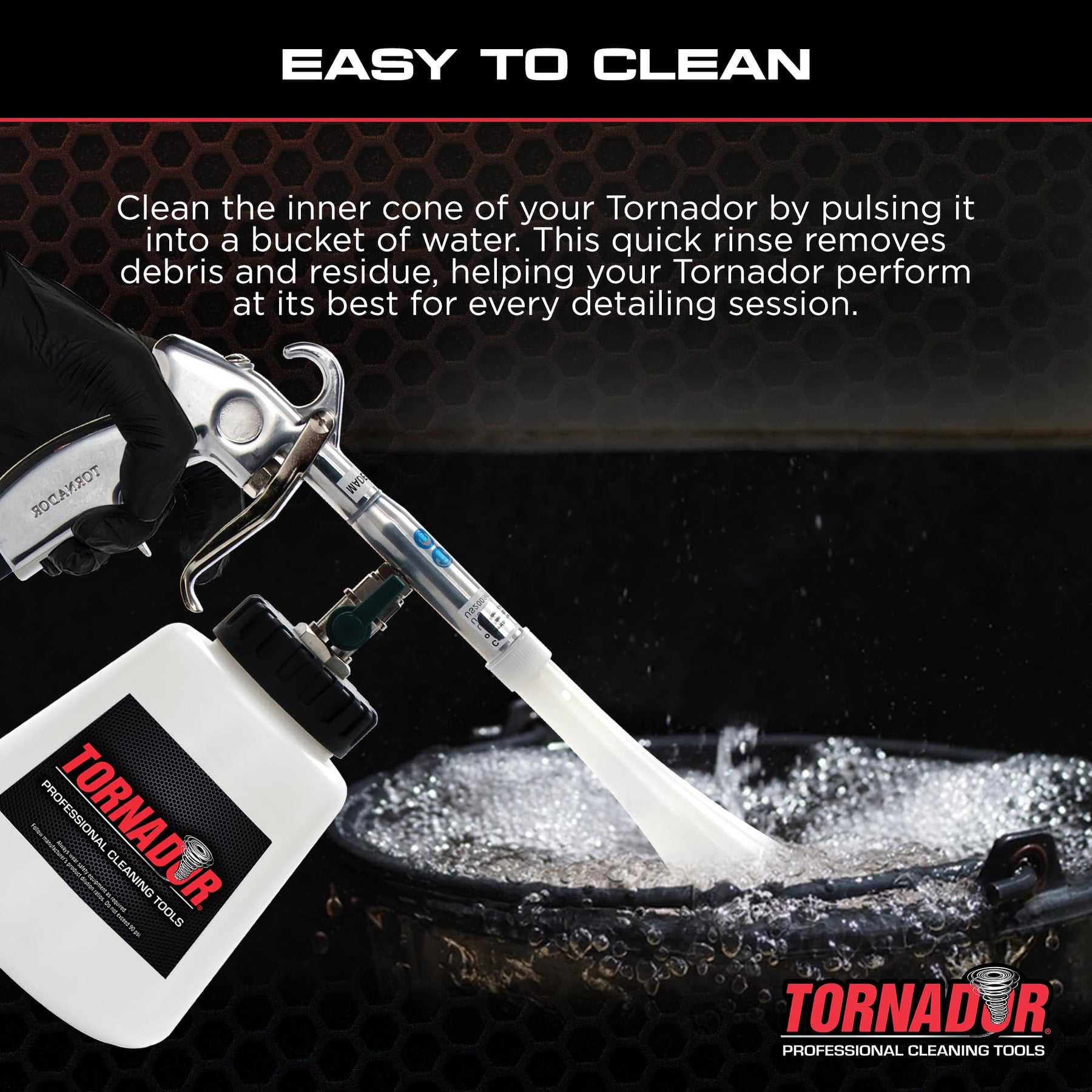 Compressed-Air Vehicle Cleaning Gun