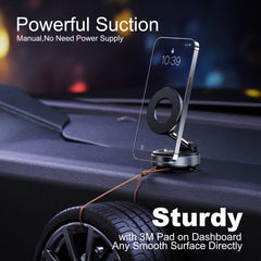 Magnetic Vacuum Suction Phone Mount