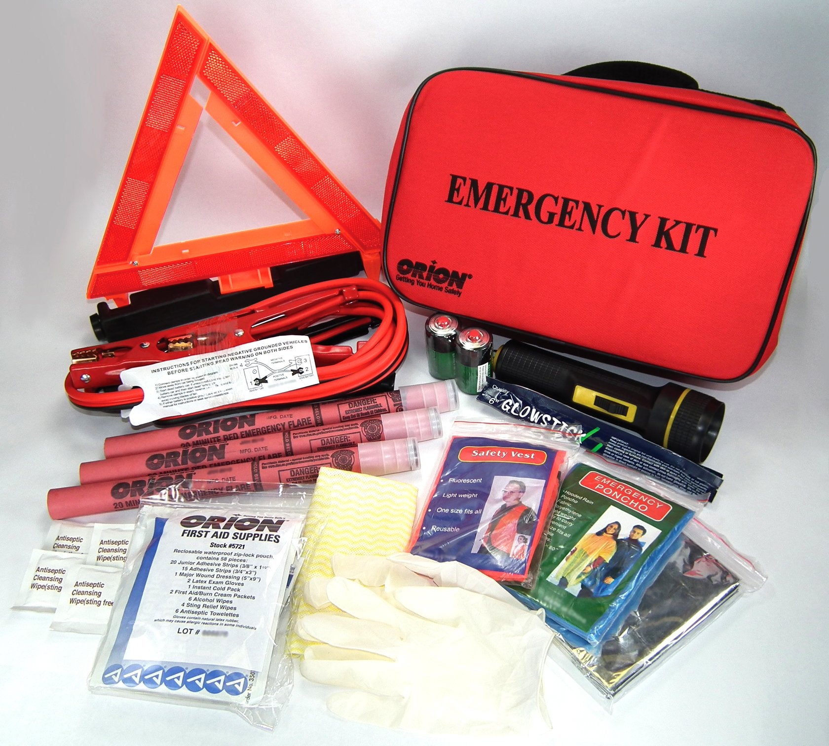 Model 8901 Deluxe Roadside Emergency Kit