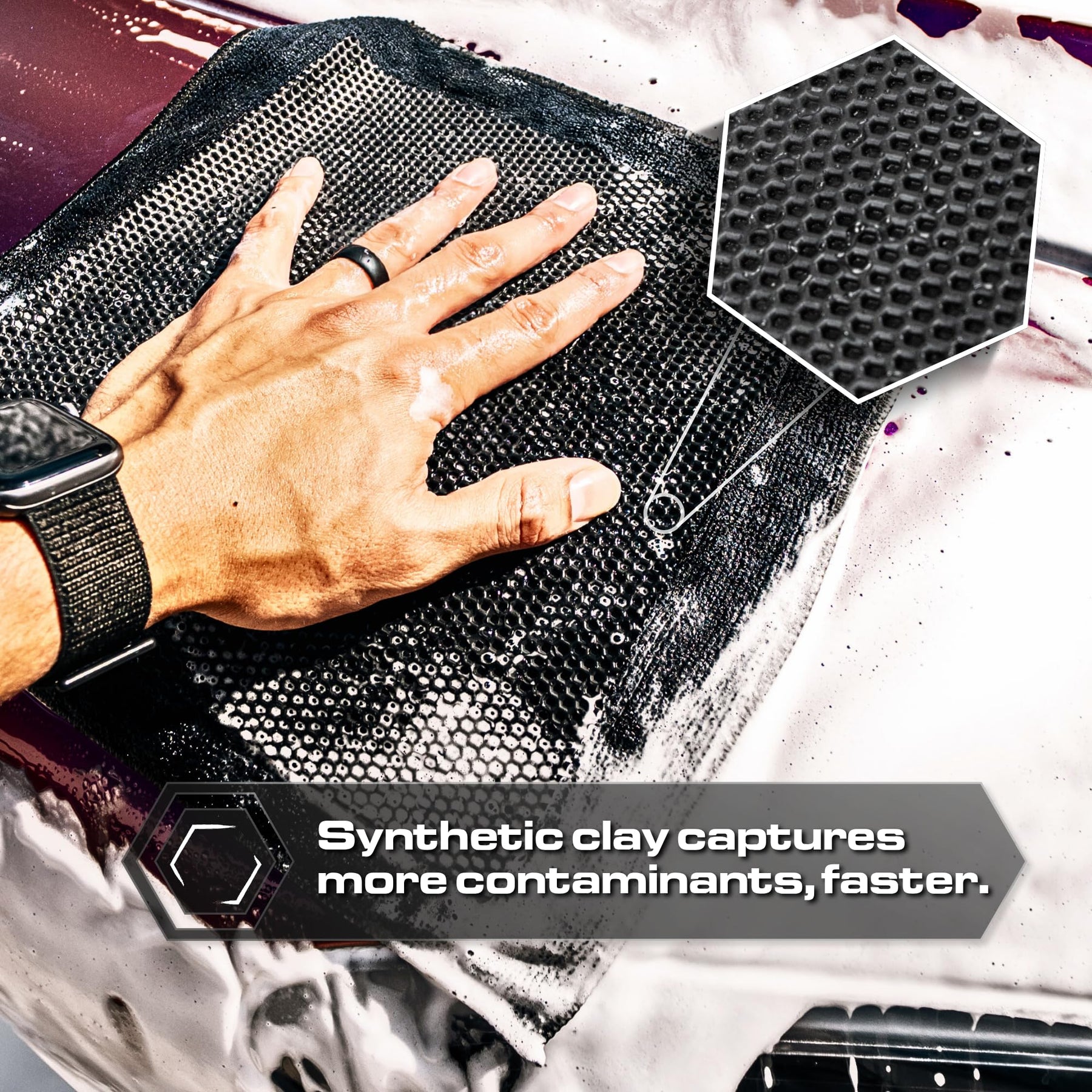 12-Inch Synthetic Clay Detailing Towel