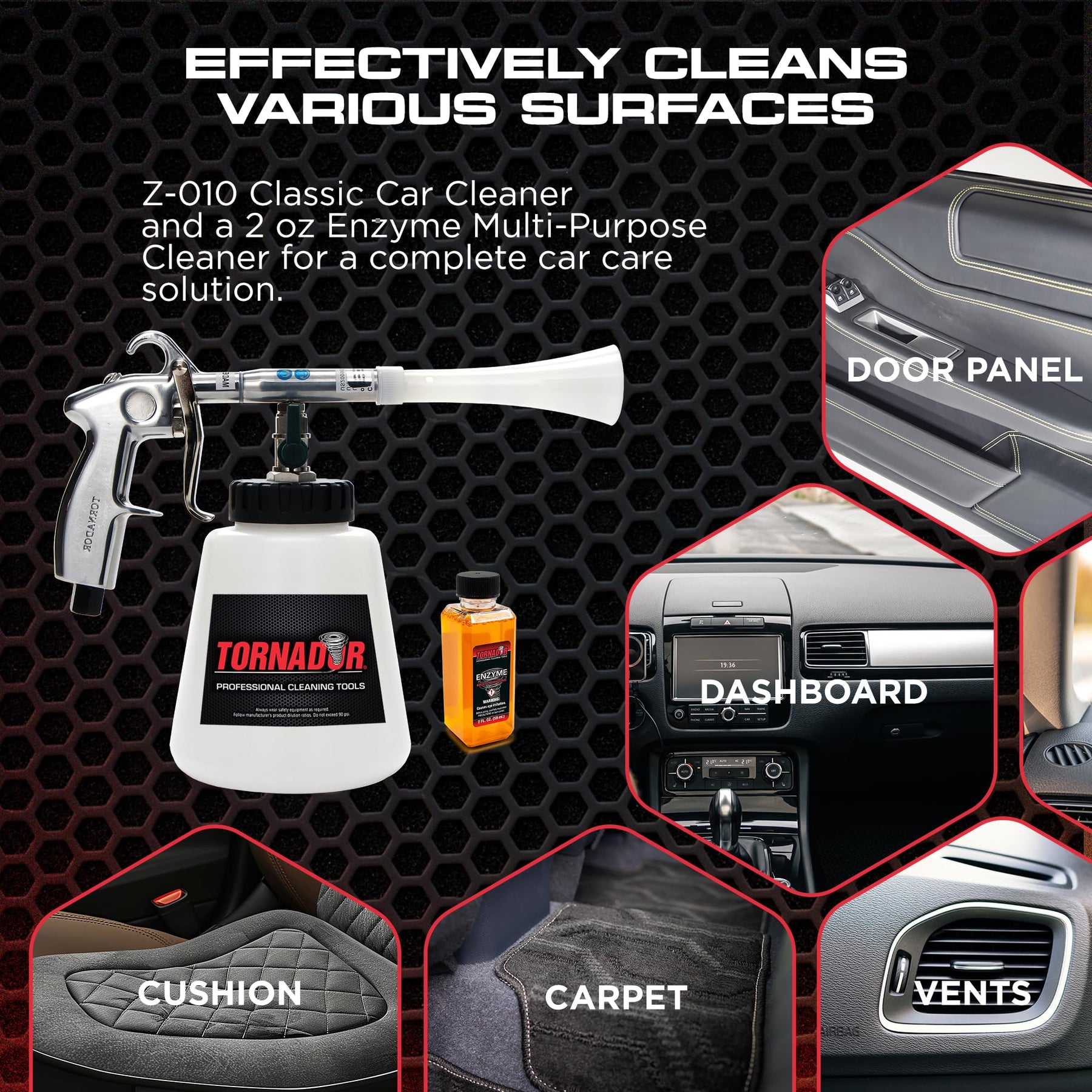Compressed-Air Vehicle Cleaning Gun