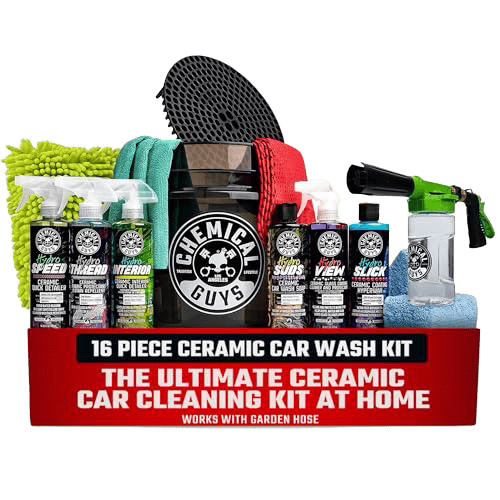16-Piece Ceramic Vehicle Wash and Protection Kit